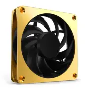 Alphacool Apex Stealth Metal Fan, 2000 RPM, Gold