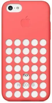 Apple Silicone Case for Apple iPhone 5c - Pink MF036ZM/A