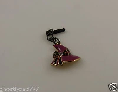 Halloween cool witches witch hat Cell phone Charm ear cap dust plug caps