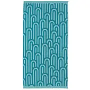 Bambury HiLo Arcade Turquoise Beach Towel
