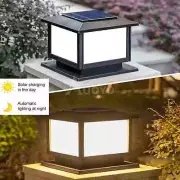 Nordic Solar Led Post Lights Solar Powered Fence Street Light Ip65 Waterproof