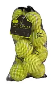 Dog Tennis Balls - 12 Pack 2.5" for Exercise and Fetch; Interactive Toys;