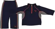 [PUMA] Little Boys Toddlers 2-Piece Set 1/4 Zip Top & Matching Pants