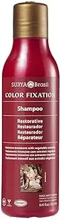 [SURYA BRASIL] Henna Color Fixation Intensive Treatment Restorative Shampoo - 8.45 oz.