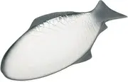HAKIDZEL Fish Steamed Tray Unique Ceramic Fish-Shaped Dish Versatile for All Occasions