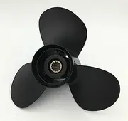 ZIVAYE 11 1/8x13 35hp-50hp, for BRP Propellers 13 Tooth Spline Aluminum Propellers, for BRP Boat Accessories Marine Propellers Boat Engine Propeller