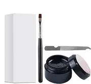 Fingernail Repair Kit - Professional Gel Nail Repair Manicure Tools - Manicure Set Mender Strengthener Solution for Cracked Broken Split Natural, Home Quick Fix