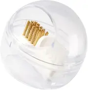 1 Set Detachable Nail Drill Bit Brush with Clean Box Professional Manicure Tool for Easy Cleaning and Storage Durable for Repeated Use for Nail Art Beginners and Experts