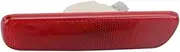 3RD Third Rear Bumper Side Marker Lamp LED Red Brake Indicator Stop Signal Light Fit For Lexus RX300 1999-2003 Car Brake Lights(Left)