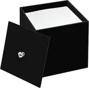DELIPPLY Acrylic Shower Steamers Holder, Shower Tablets Container Box, Bathroom Dispenser for Bath Bombs, Black