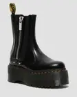 DR MARTENS 2976 MAX QUAD BOOT UK 4 EU 6 BLACK DMS DOCS ZIP 26903001