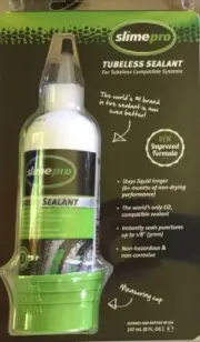Bicycle Inner Tube/Tubeless Tire Sealer Slime Pro 8oz UST Sealant