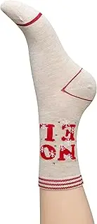 [Charnos] Women's Noel Stud Sock Beige Mix One Size, Regular, Regular, One size