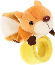Abaodam Stuffed Squirrel Plush Slap Bracelets for Adults Cute Animal Slap Bands for School Party Favors Birthday Decorations and Themed Events Soft and Material