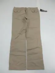 new FRENCH TOAST Pants Youth Size 7 School Flat Front Tan Straight Khaki