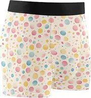 [FRODOTGV] Colorful Polka Dots Mens Boxer Brief Shorts Breathable Underwear for Men Compression Boxer Para Hombre