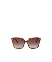 square-frame gradient sunglasses 56 Brown