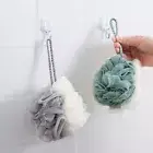Soft Shower Mesh Foaming Lace Body Scrub Exfoliating Back Brush Skin CleanNS