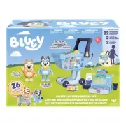 Bluey My Size Shopping Set, 26 Pieces Shopping Cart & Cash Register 18091
