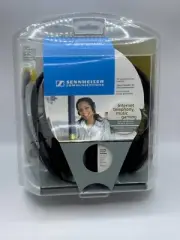 NEW Sennheiser PC 131 Binaural Stereo Headset w/ Volume Control and Microphone