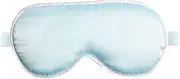 BUTIFULSIC Silk Eye Mask for Comfortable Eye Cover for Newborns Soft and Skin Friendly for Relaxation and Sun Protection Blue Design