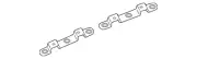 Genuine Nissan Roof Rail Rear Bracket 738B0-5AA0A