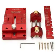 Sharpening System Honing Guide Sharpening Holder Angle Fixture Gauge for Woodworking Chisel Sharpening Holder Guide Red