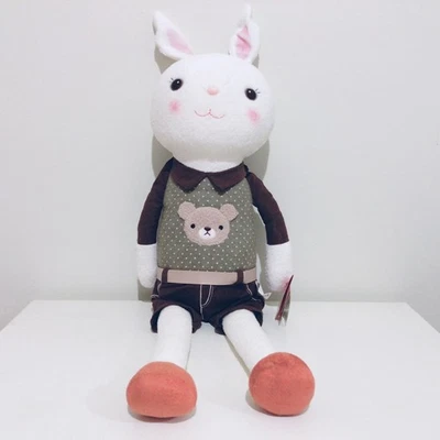 Metoo Best For You Bunny Plush Soft Toy 45cm NEW