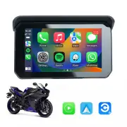 Smart World Company Waterproof Wireless CarPlay and Android Auto Display for Motorcycles