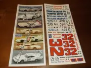 Richard Brooks #32 1970 BESTLINE Superbird 1/24th scale decals LoboGraphix