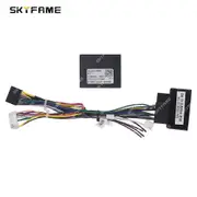Car 16pin Wiring Harness Adapter Canbus Box Decoder Android Radio Power Cable For BMW 3 Series E90 E91 E92 X1 E84 E81 Full Set WC