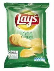Lay's Potato Chips from Greece with Oregano - 3 Packs X 85g.