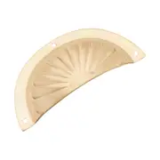 6710 Drawer Pull Sheet Brass Fluted Satin Brass H40xL97mm
