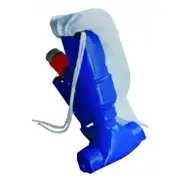 Spa Mini Vac Jet Vacuum w/Wheels/Brush, Mesh Bag for Pond & Small Splasher Pools
