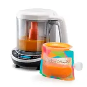 One Step Baby Food Maker Deluxe – Auto shut Off, Dishwasher Safe Cooker and