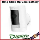 Ring Stick Up Cam Battery 3rd Gen HD Outdoor Wireless Security Camera White