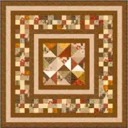 CHOCOLATE BOX - 55" x 55" - Pre-cut Quilt Kit by Quilt-Addicts Lap size