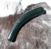 Jade massage wand, untreated natural stone, cervical yoni health