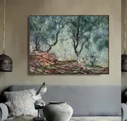 Olive Tree Wood in the Moreno Garden By Claud Monet Poster Prints