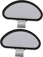 Cabilock 2Pcs Car Auxiliary Rearview Mirrors Mirrors for Enhanced Visibility Vehicle Side Mirror Accessories for Safe Driving Convex Reflective