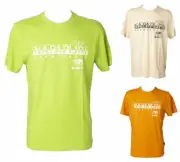 Men's T-shirt NAPAPIJRI short sleeve crew neck printed article NP0A4FT9 SEB SS