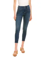 GOOD AMERICAN Good Waist Blue Cropped Jean 24