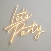 Lets Party Neon Light