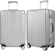 [TOMVAES] 2 PCS Luggage Cover, 28 Inch Clear PVC Suitcase Sleeve Protectors, Waterproof Dustproof Anti-Scratch Suitcase Cover Protectors for Wheeled Suitcase