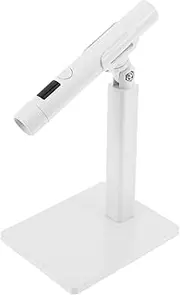 FONDOTIN Handheld Nail Lamp with Stand Rechargeable UV LED Light for Gel Polish Curing Angle Nail Dryer for Home Salon Travel Compact Aesthetic Design