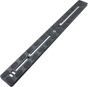 HITHUT 400mm Universal Long Quick Release Plate Dual Dovetail Slide Rail with D-Ring 1/4" Screw for Ball Head Tripod Mount DSLR Camera Arca Swiss Compatible