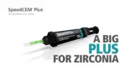 Ivoclar Vivadent SpeedCEM Plus SELF ADHESIVE PURE Resin Cement Syringe TR 9 Gm