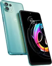 [Motorola] Edge 20 Lite Dual-SIM 128GB ROM + 6GB RAM (GSM Only | No CDMA) Factory Unlocked Android 5G Smartphone (Lagoon Green) - International Version