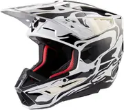 Alpinestars S-M5 Mineral 2024 Motocross Helmet, grey, Size XS for Men