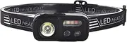 Headlamp - Miner's Lantern | Rechargeable LED Headlamp | USB-Rechargeable Head Torch | Waterproof Camping Head Torch | Shockproof Adults Head Flashlight with 6 Lighting Modes for Hiking Outdoor